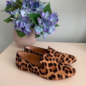 J. Crew Factory Leopard Loafers